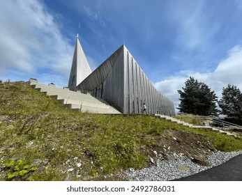 A modern church out west - Powered by Shutterstock