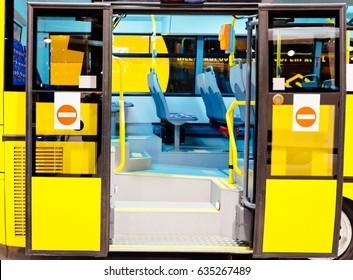 School Bus Open Door Stock Photos Images Photography Shutterstock