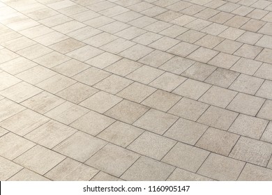 Modern City Square Floor Texture Background,high Angle View