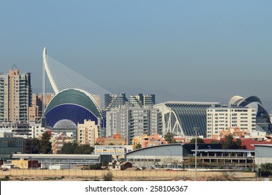 Modern City. Valencia, Spain