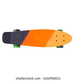 Modern Colorful Skateboard - Pennyboard Isolated On White