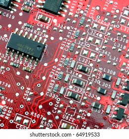 modern computer electronic from a modern pc