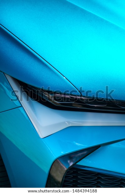 Modern Concept Super Car Exterior Design Stock Photo 1484394188 ...