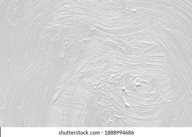 Modern contemporary acrylic background  Black   white paint texture made and brush  Abstract painting paper  Mess the canvas  Clay paint 