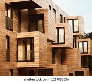 Modern Contemporary Wood Sided Building