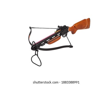 Modern Crossbow Wooden Stock Isolate On Stock Photo (Edit Now) 1883388991