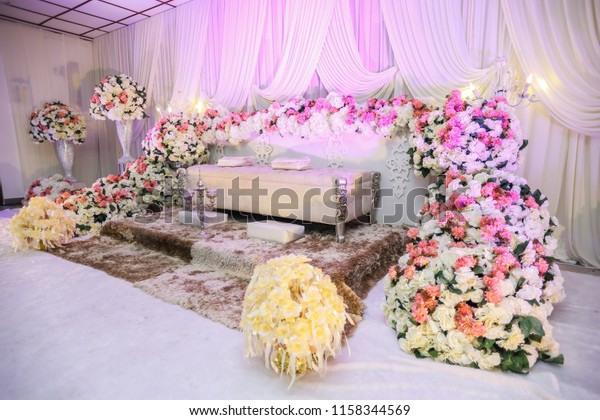 Modern Decoration Bridal Dais Used During Stock Photo Edit Now