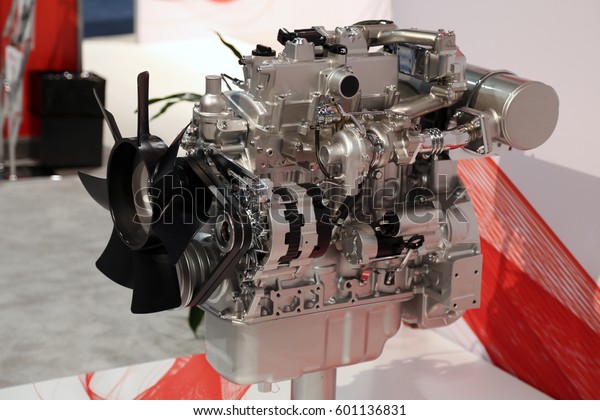 Modern diesel engine for construction equipment\
and machines and trucks