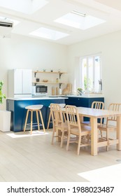 Modern Dinning Kitchen. Room Interior.