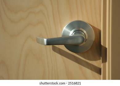 Modern Door Handle In Office/ Hospital