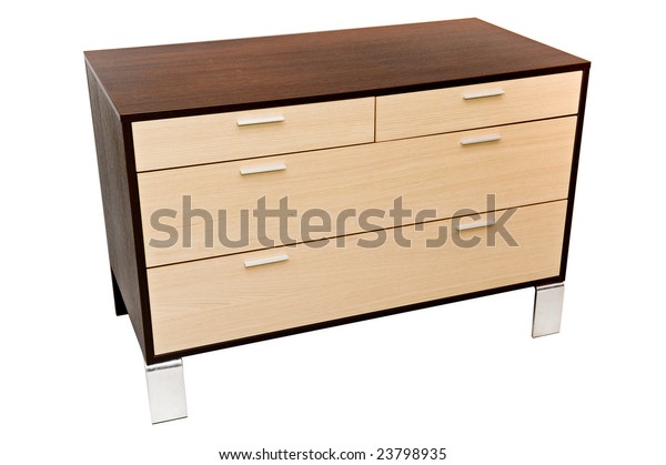 Modern Dresser On Chromeplated Feet On Stock Photo Edit Now 23798935