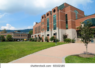 Modern educational/office building on campus - Powered by Shutterstock