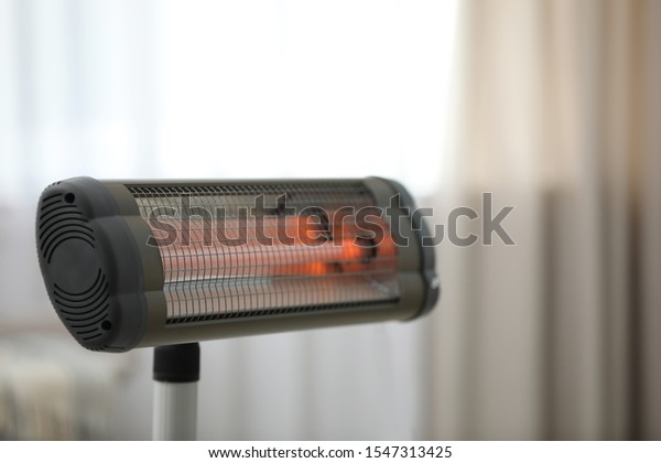 Modern Electric Infrared Heater Home Closeup Stock Photo Edit Now