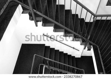 Similar – Image, Stock Photo stairwell Stairs Level