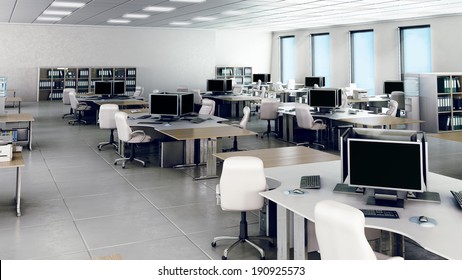 Modern Empty Office Interior