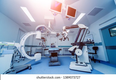 Modern Equipment Operating Room Medical Devices Stock Photo 1389073721 ...