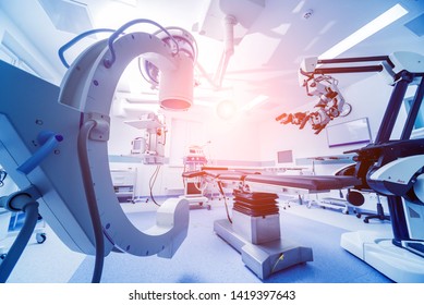 Modern Equipment Operating Room Medical Devices Stock Photo 1419397643 ...