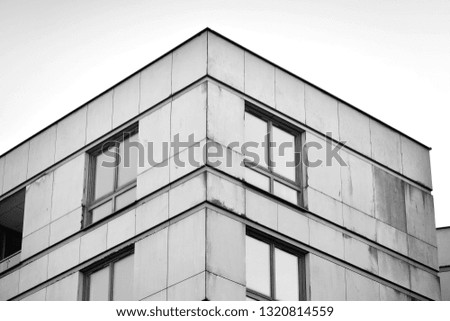 Similar – Image, Stock Photo bare little trees on a roof terrace