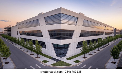Modern Facility with Deep perspective