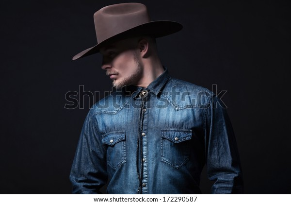 mens modern cowboy hat