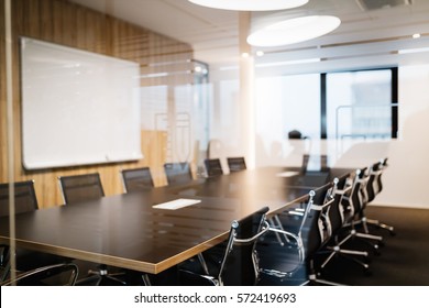 Modern furnished conference room beautifully designed