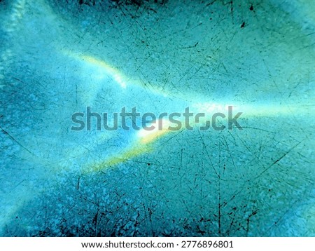 A modern geometric vector illustration, the background is a dense, etched field of cyan and turquoise, composed of intricate, intersecting fine geometric line patterns and subtle gradient overlaps. resembling a stylized 'V' or arrowhead