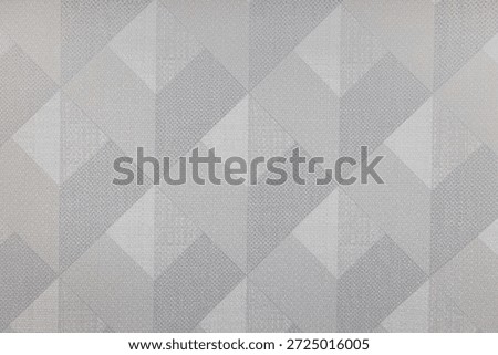 Modern Gray Geometric Wallcovering Pattern Background