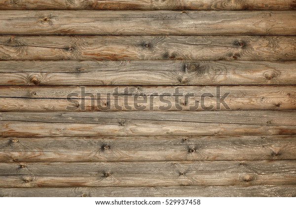 Modern Hand Hewn Natural Log Cabin Stock Photo Edit Now 529937458