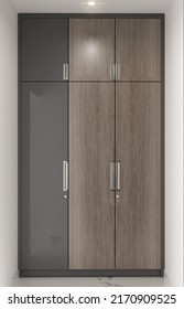 Modern High Gloss Wardrobe Design Concept 