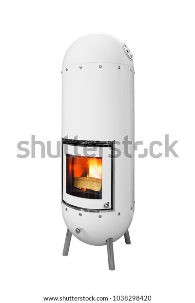 Modern High Tech Designer Electric Fireplace Stock Photo Edit Now