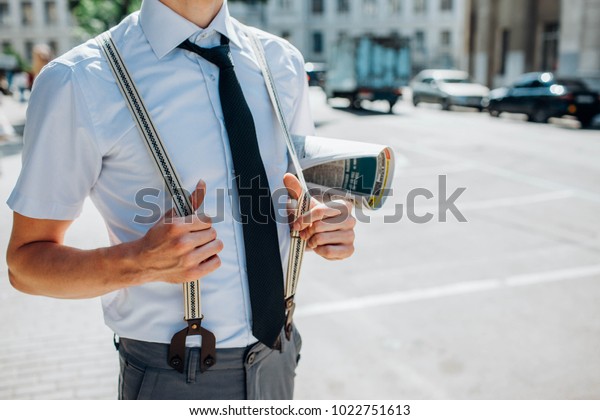 Modern Hipster Business Dress Code Comfortable Stock Photo Edit