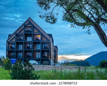 Modern Holiday Resort Architecture In Low Tatras Mountains, Slovakia