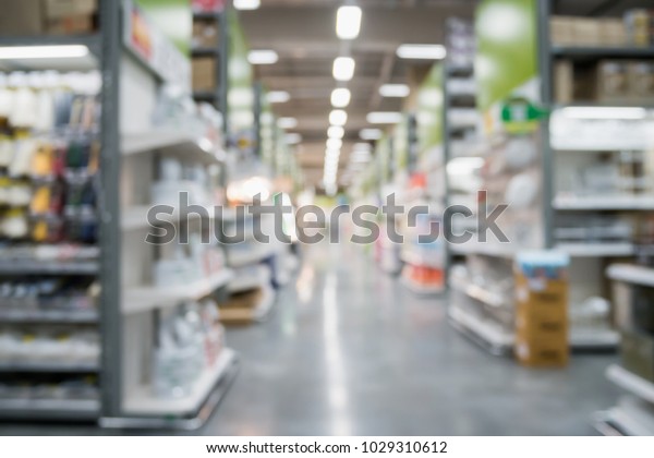 Modern Home Decor Supermarket Department Store Stock Photo Edit