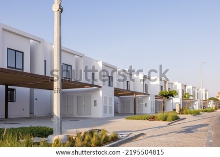 Modern homes and Town houses.