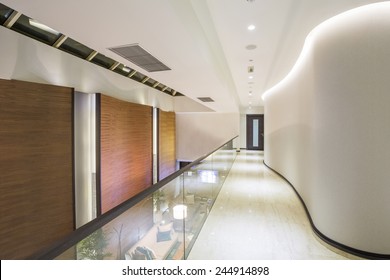 Modern Hotel Lobby Interior 