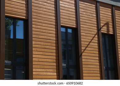 Modern House With Wood Facade