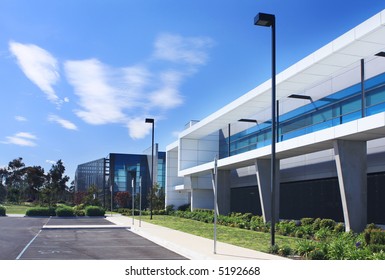 Modern Industrial Building.