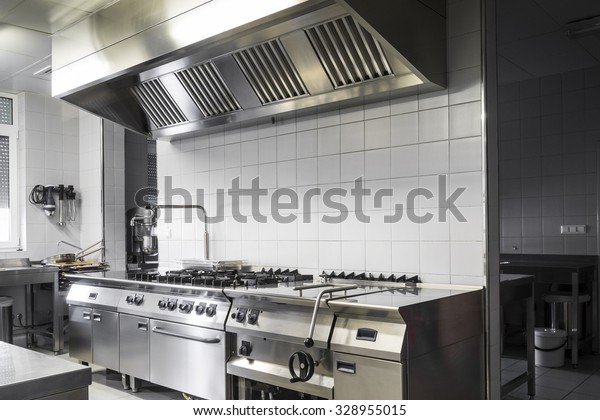 Modern industrial\
kitchen