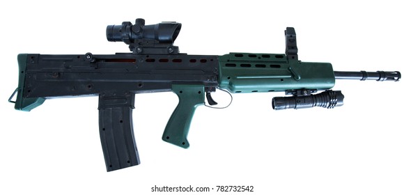 Modern Infantry Assault Rifle Stock Photo (Edit Now) 782732542