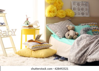 Modern Interior Of The Child's Bedroom