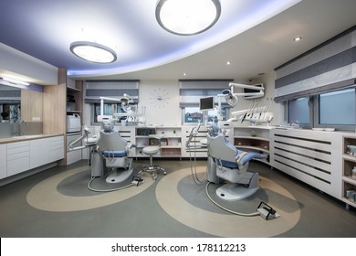 Modern Interior Of A Dentist Office