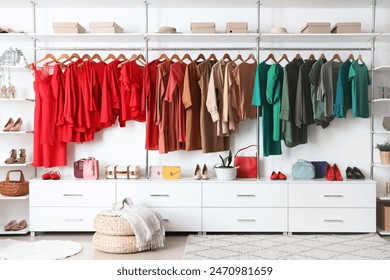 Modern interior of dressing room - Powered by Shutterstock