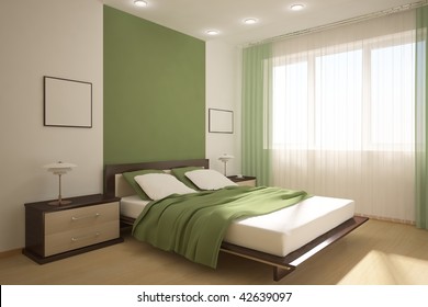 modern interior room - Shutterstock ID 42639097