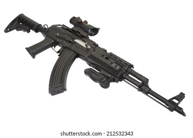 Modern Kalashnikov Ak47 Tactical Accessories Stock Photo (Edit Now ...