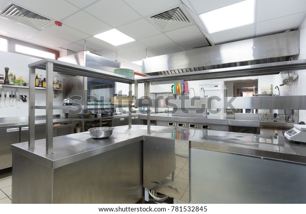 Modern Kitchen Equipment Restaurant Stock Photo (Edit Now) 781532845