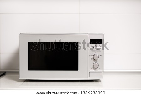 Modern kitchen interior. Kitchen interior with electric and microwave oven.