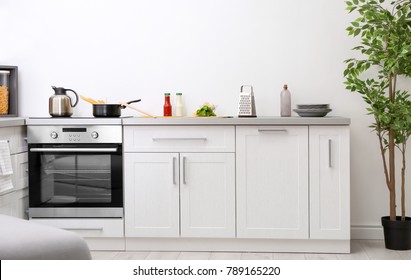 Modern Kitchen Interior Electric Oven Stock Photo 789165220 | Shutterstock