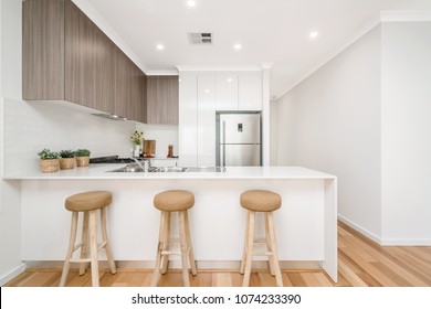 Modern Kitchen Australia Stock Photos Images Photography