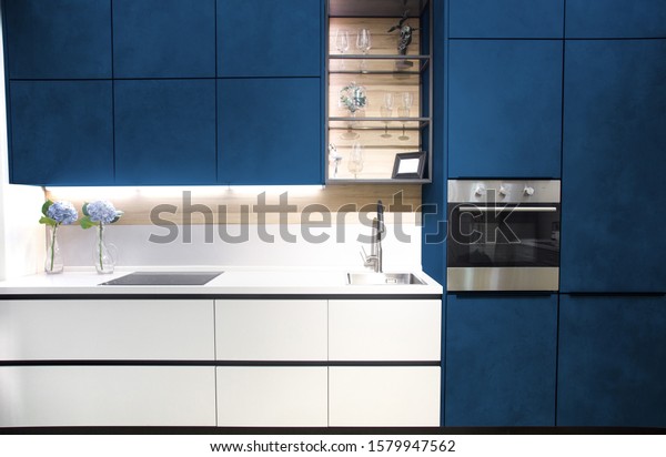 Modern Kitchen Interior White Brick 600w 1579947562 