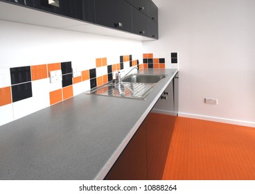 Modern Kitchen In Office Enviroment